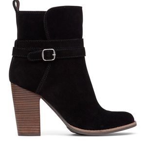 bin 3c Lucky Women's Lk-Latonya Boot Leather size 6.5 worn once